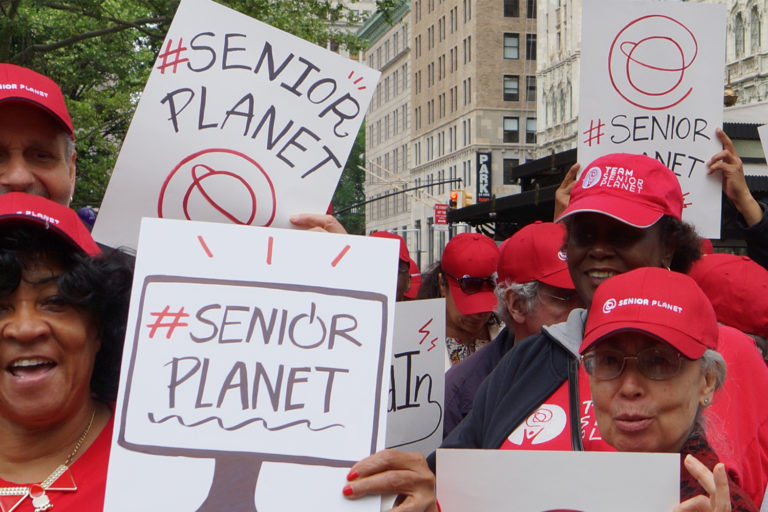 Seniors get involved with Senior Planet's activities for seniors in New York City