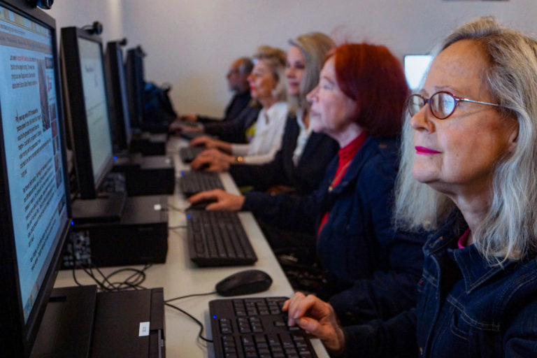 Seniors learning new technology skills through Senior Planet's classes for older adults