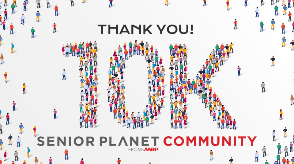 10,000 Strong on Senior planet Community